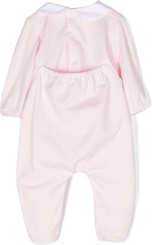 Little Bear Pyjama met geborduurde tekst Roze