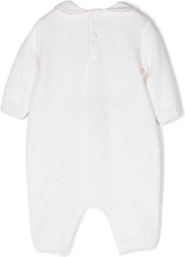 Little Bear Romper met beerprint Beige