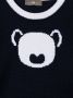 Little Bear Trui met geborduurd logo Blauw - Thumbnail 3