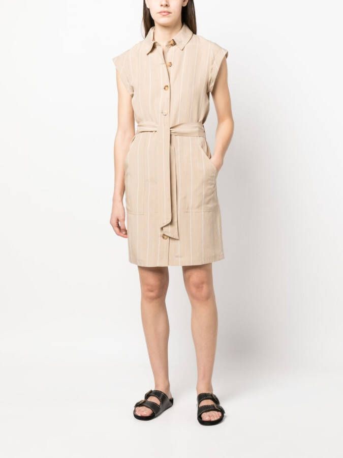 LIU JO Blousejurk met ceintuur Beige