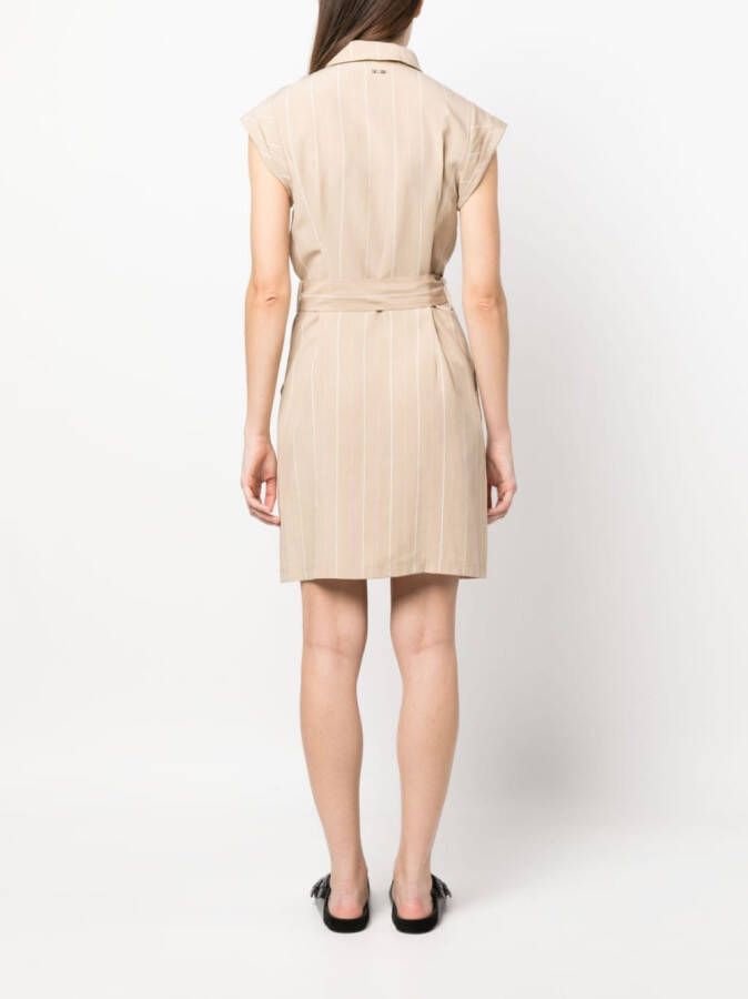 LIU JO Blousejurk met ceintuur Beige