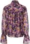 LIU JO Blouse met bloemenprint Paars - Thumbnail 2