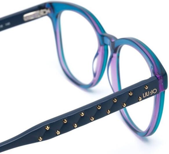 LIU JO Bril met cat-eye montuur Blauw