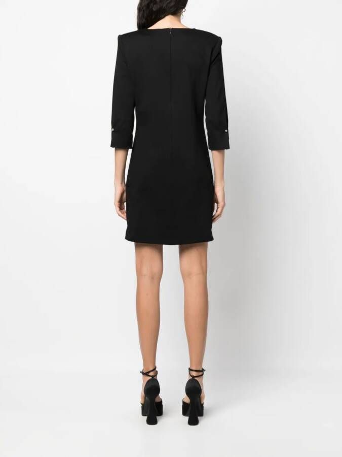 LIU JO Mini-jurk met V-hals Zwart