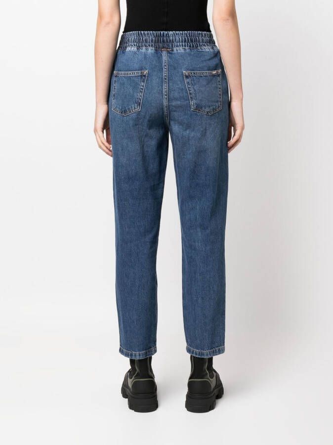 LIU JO Jeans met trekkoord Blauw