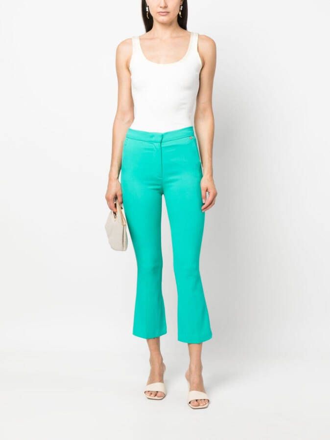 LIU JO Kick-flare broek Blauw