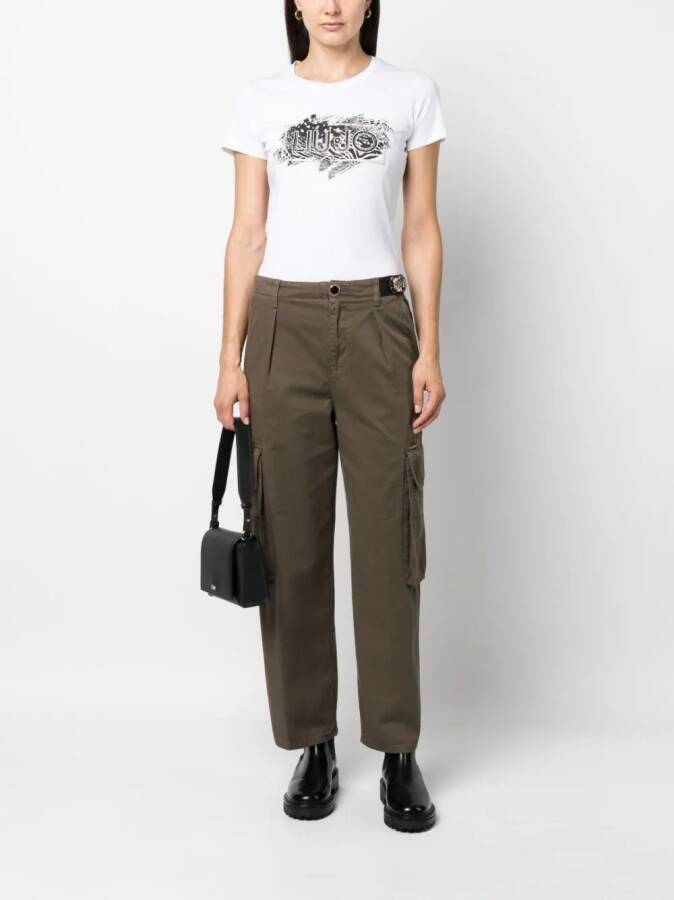 LIU JO Flared broek Bruin