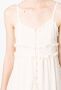 LIU JO Maxi-jurk met geborduurde bloemen Beige - Thumbnail 5