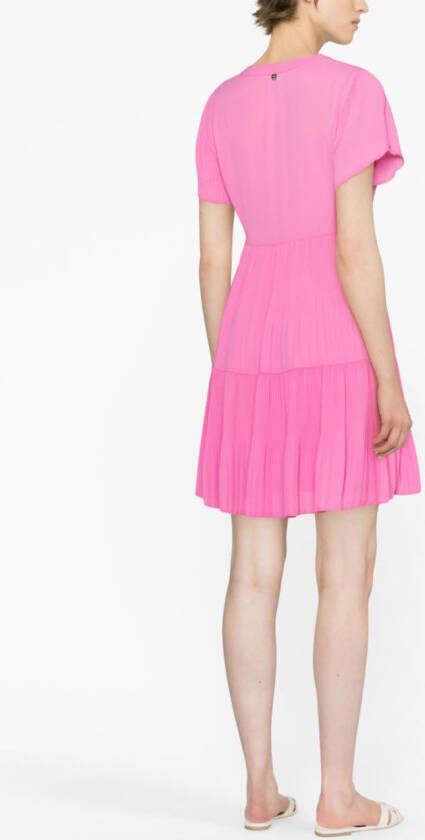 LIU JO Geplooide jurk Roze