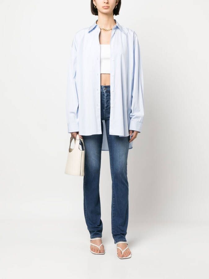 LIU JO High waist jeans Blauw