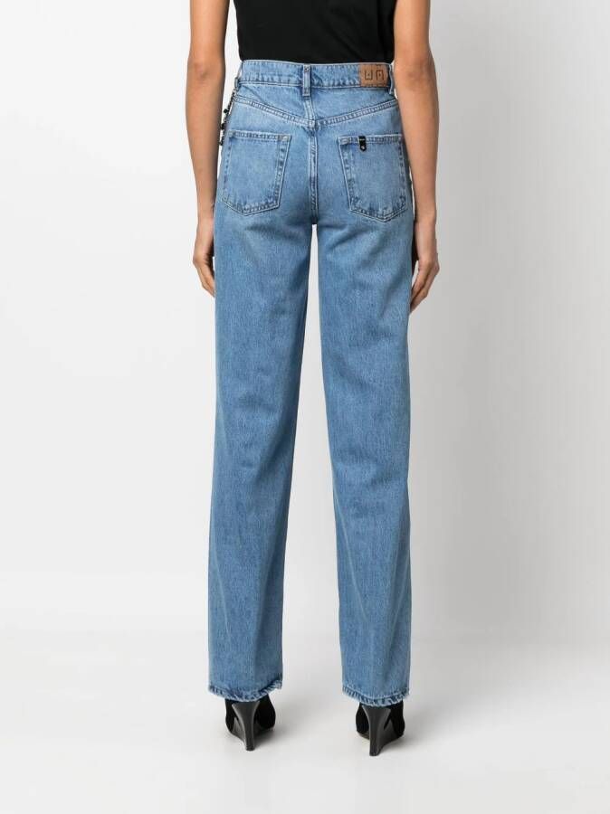 LIU JO High waist jeans Blauw