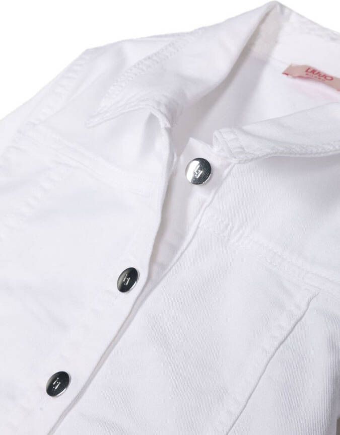 Liu Jo Kids Jack met logopatch Wit