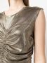 LIU JO Midi-jurk met trekkoord Goud - Thumbnail 5