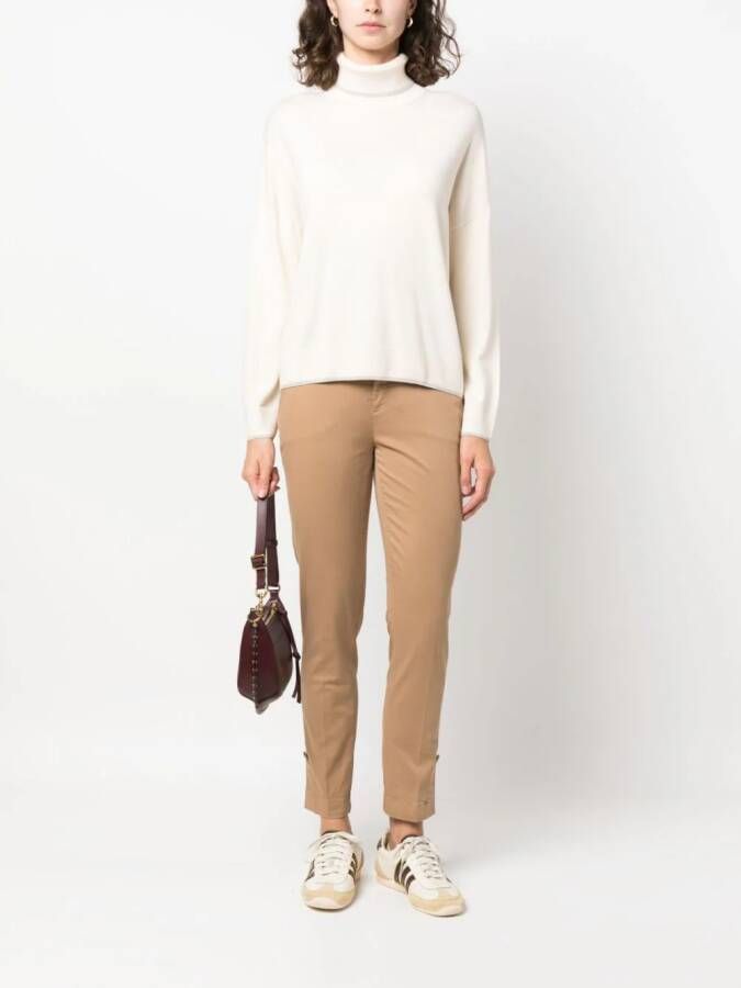 LIU JO Metallic trui Beige