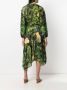 LIU JO Midi-jurk met tropische print Groen - Thumbnail 4