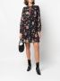 LIU JO Mini-jurk met bloemenprint Zwart - Thumbnail 2