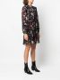 LIU JO Mini-jurk met bloemenprint Zwart - Thumbnail 3