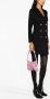 LIU JO Mini-jurk met dubbele rij knopen Zwart - Thumbnail 3