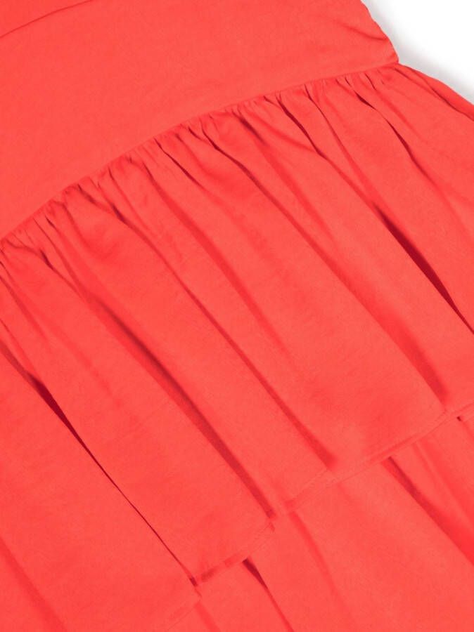 Liu Jo Kids Mouwloze jurk Rood