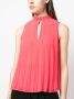 LIU JO Mouwloze blouse Roze - Thumbnail 5