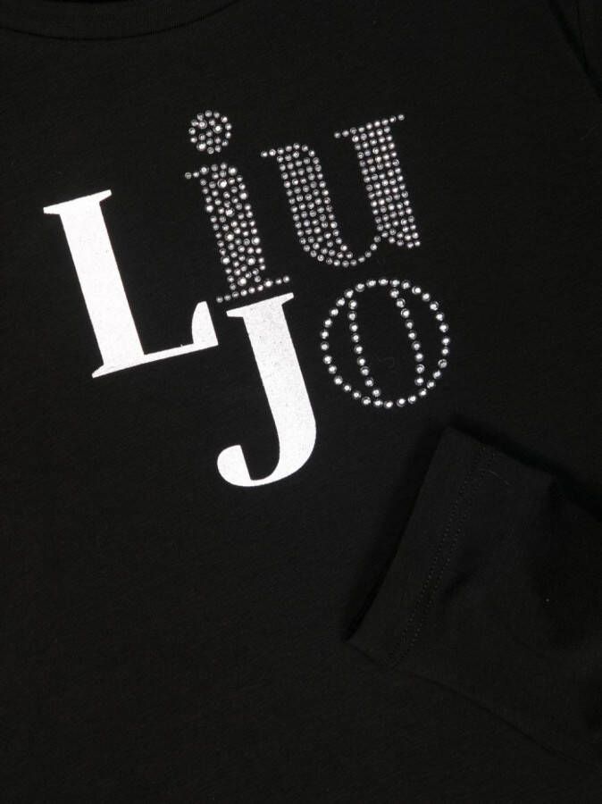Liu Jo Kids Jersey T-shirt Zwart