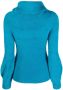 LIU JO Coltrui met pofmouwen Blauw - Thumbnail 2