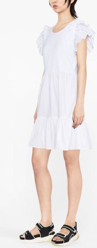 LIU JO Mini-jurk met korte mouwen Wit