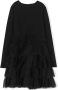 Liu Jo Kids Mini-jurk met tulen rok Zwart - Thumbnail 2