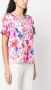 LIU JO T-shirt met bloemenprint Roze - Thumbnail 3