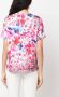 LIU JO T-shirt met bloemenprint Roze - Thumbnail 4