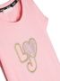 Liu Jo Kids T-shirt verfraaid met glitterlogo Roze - Thumbnail 3