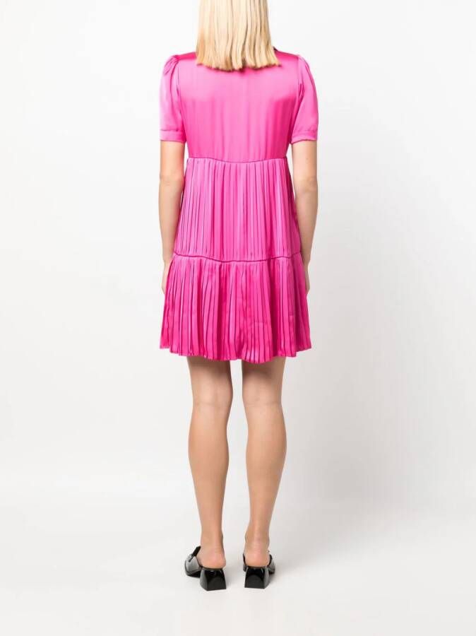 LIU JO Mini-jurk met V-hals Roze