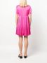 LIU JO Mini-jurk met V-hals Roze - Thumbnail 4
