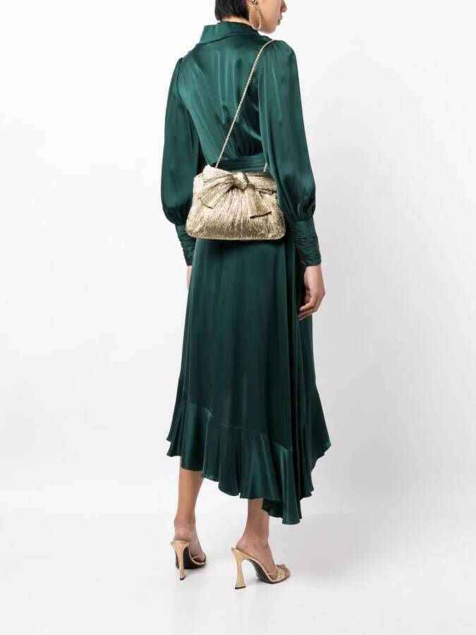 Loeffler Randall Rayne clutch Goud