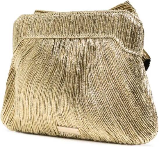 Loeffler Randall Rayne clutch Goud