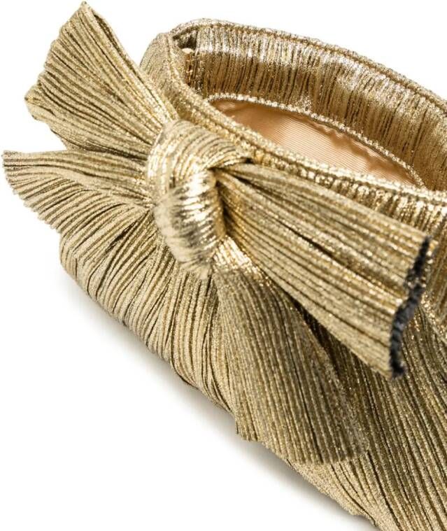 Loeffler Randall Rayne clutch Goud