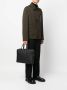 LOEWE Goya leren aktetas Zwart - Thumbnail 2