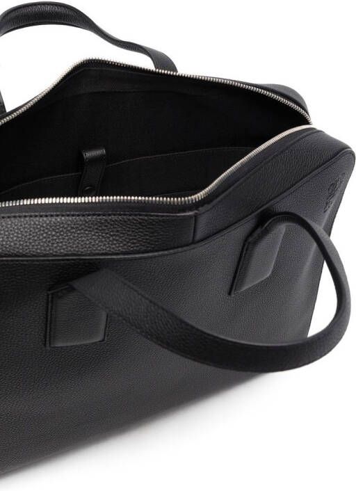 LOEWE Goya leren aktetas Zwart