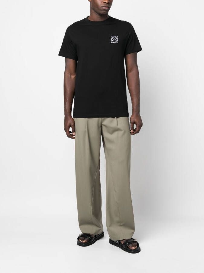 LOEWE T-shirt met borduurwerk Zwart
