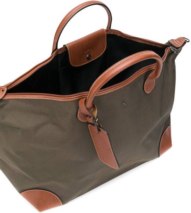 Longchamp Boxford grote reistas Groen