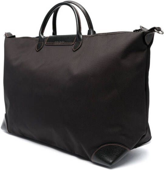 Longchamp Extra grote Boxford reistas Zwart