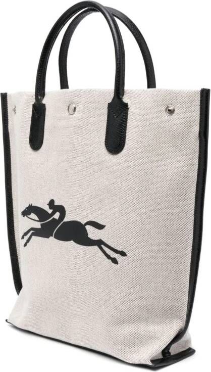 Longchamp Essential canvas shopper Beige