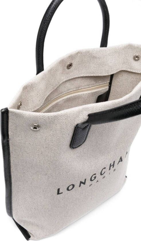 Longchamp Essential canvas shopper Beige