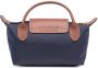 Longchamp Le Pliage make-up tas Blauw - Thumbnail 2