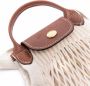Longchamp Le Pliage Filet crossbodytas met mesh Beige - Thumbnail 3