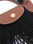 Longchamp Le Pliage Filet mesh tas Zwart - Thumbnail 4