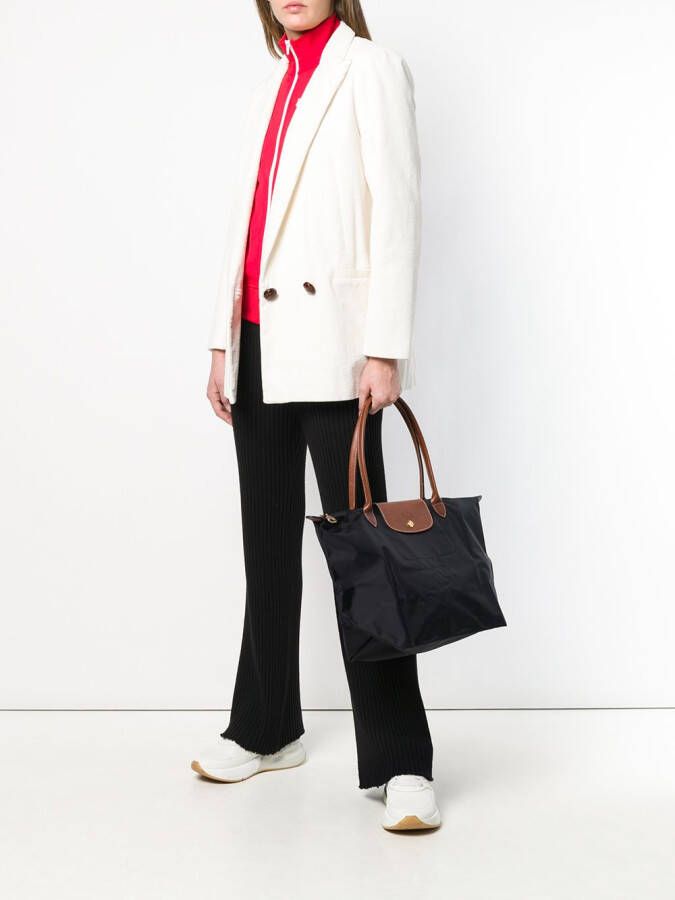 Longchamp Le Pliage grote shopper Zwart