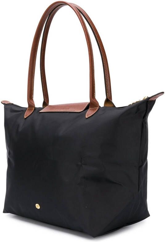 Longchamp Le Pliage grote shopper Zwart