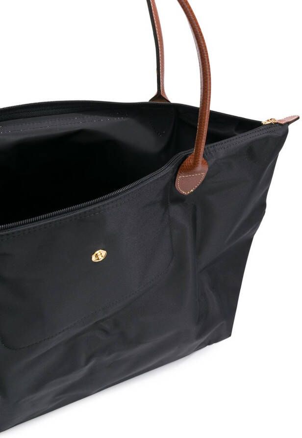 Longchamp Le Pliage grote shopper Zwart