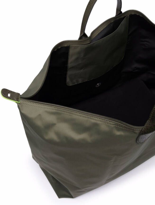 Longchamp Sac de voyage L Le Pliage reistas Groen